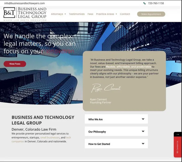 Law firm SEO case study