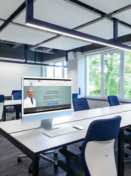 Dr. Ganji orthopedic surgery website