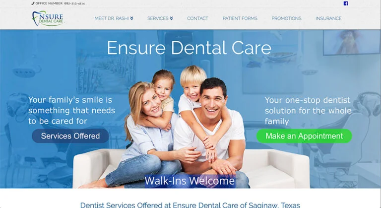 Dentist Website Design